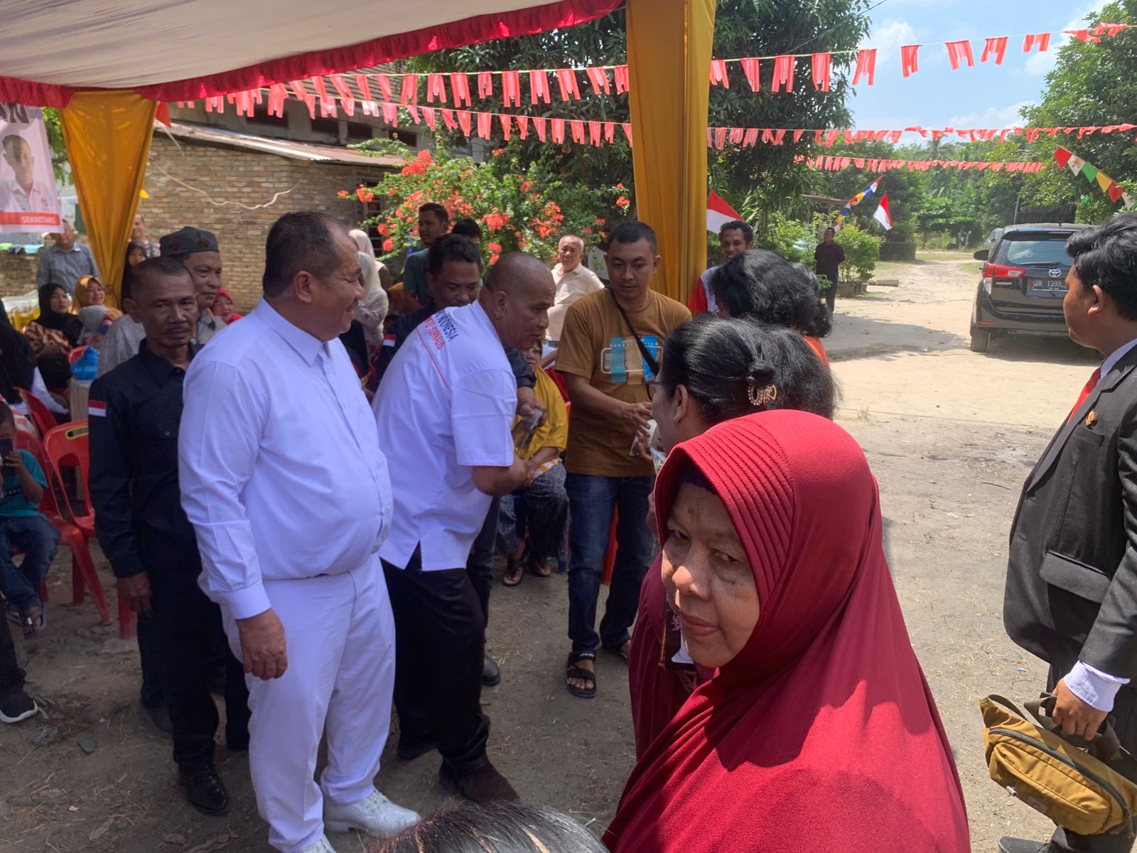 Bupati Asahan Hadiri Bakti Sosial DPD IWOI Kabupaten Asahan