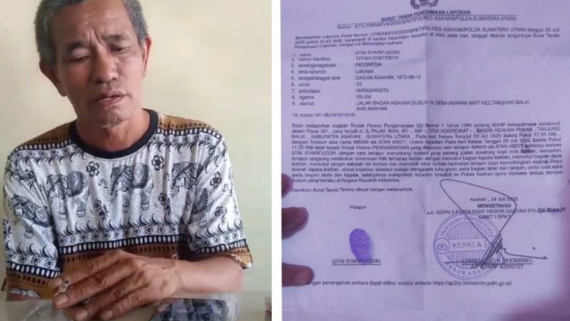 Dugaan Pelaku Penganiayaan Letuskan Senpi Sebanyak 3 Kali, Korban Dtm Syarifuddin Harap Kapolres Segera Bertindak