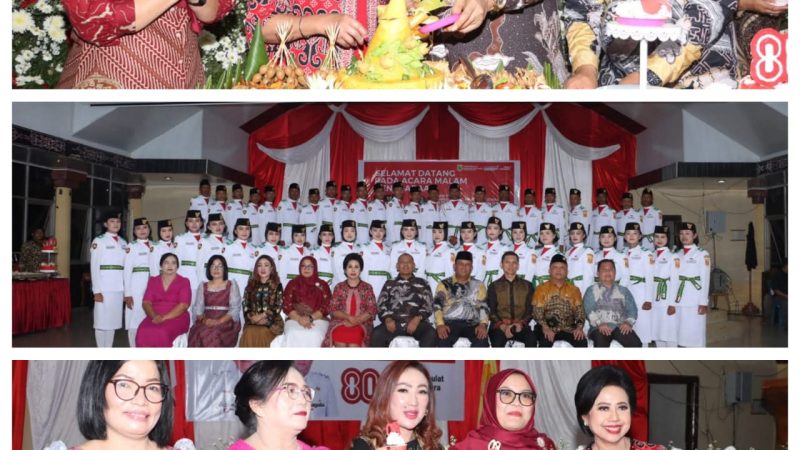 Malam Resepsi Kenegaraan Tutup Rangkaian HUT ke-80 RI Pemkab Dairi