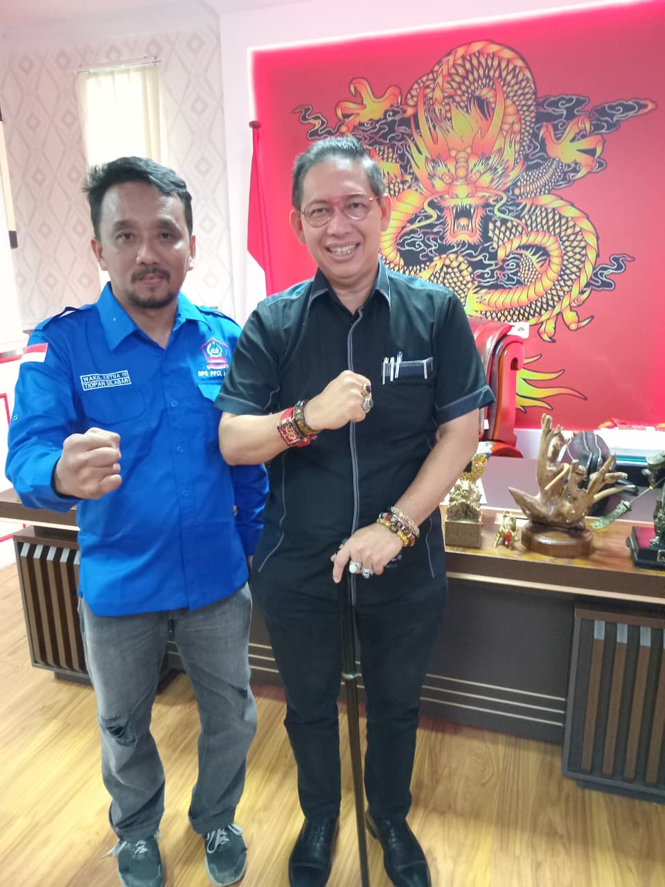 Ketua DPRD Kota Medan Drs. Wong Chun Sen Tarigan, MDP Terima Kunjungan Silaturahmi Pengurus Perkumpulan Pers Daerah Seluruh Indonesia (PPDI) Kota Medan