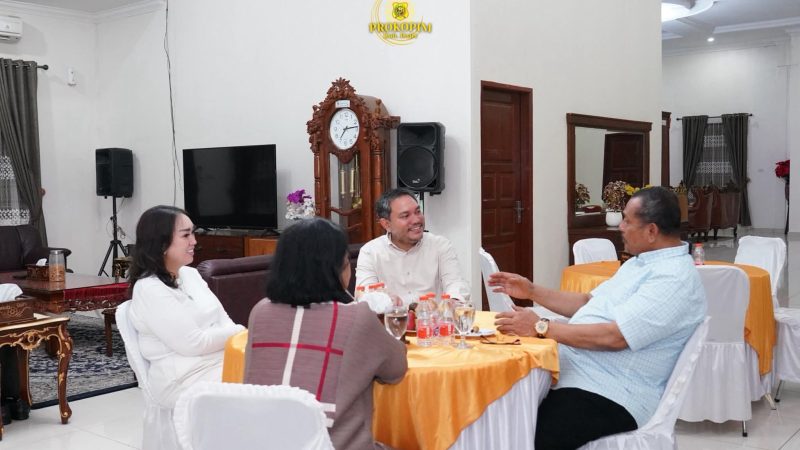 Sinergi pemerintah Kabupaten Dairi dan Kabupaten Pakpak Bharat membahas strategis antara kedua kabupaten