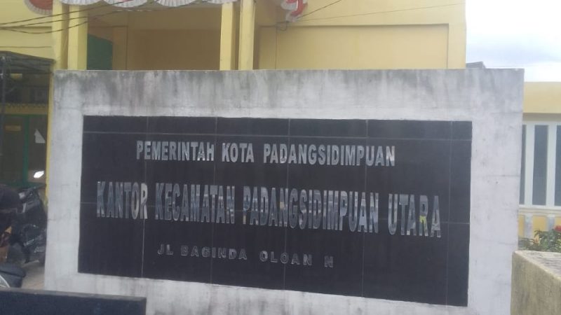 Dugaan lemahnya administratif pertanahan di Pemko Padangsidimpuan Propinsi Sumut.