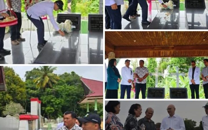 RS Adam Malik Medan Ziarah Tabur Bunga Ke Makam Pahlawan Nasional dr. Ferdinand Lumban (FL) Tobing