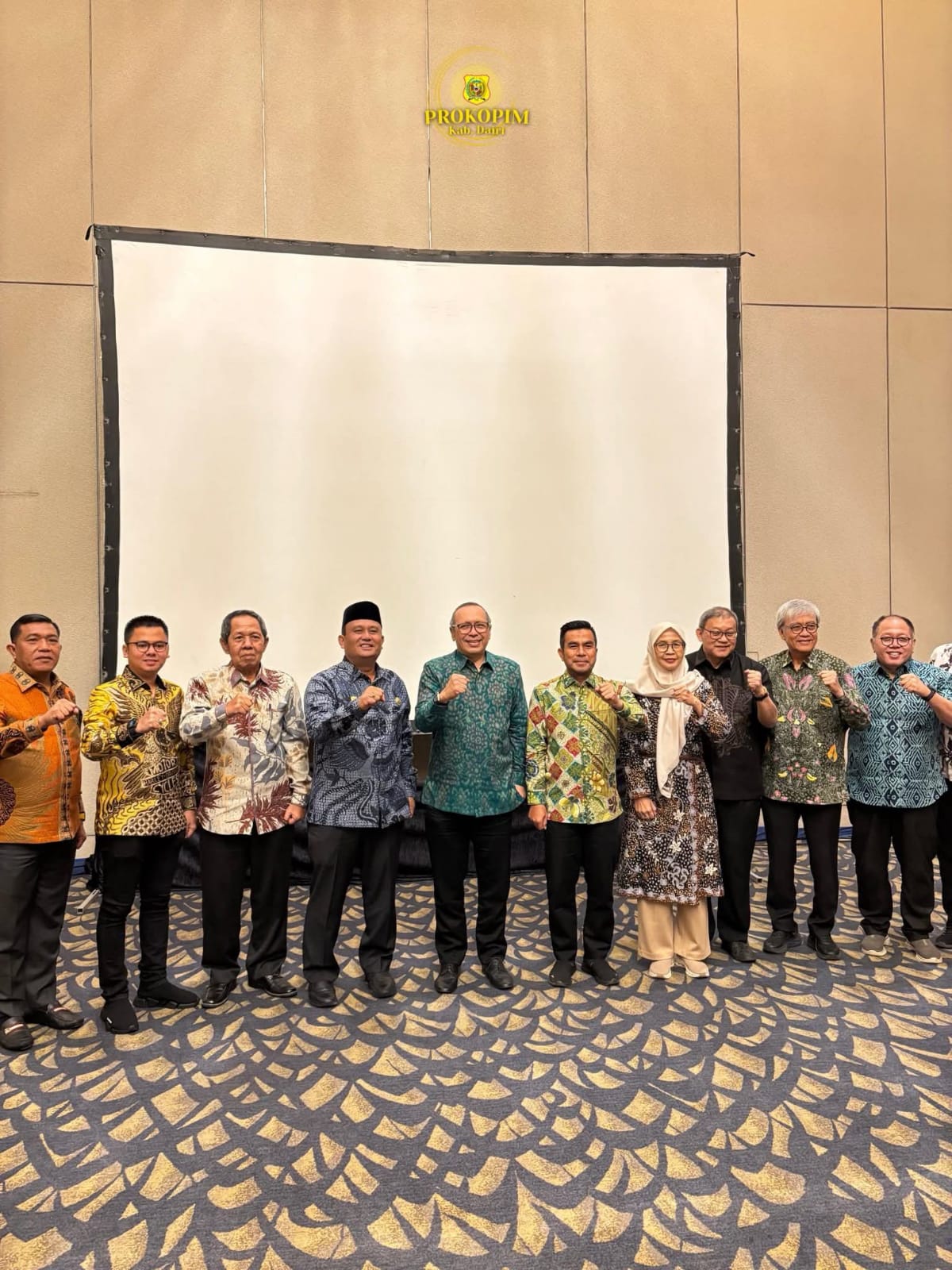 WAKIL BUPATI DAIRI HADIRI RAPAT KOORDINASI LINTAS SEKTOR PENYEMPURNAAN RENCANA TATA RUANG WILAYAH KABUPATEN DAIRI TAHUN 2025-2045.