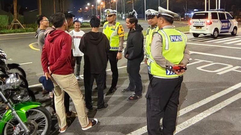 Satlantas Polresta Deli Serdang Gencar Sosialisasi Tertib Lalu Lintas dalam Ops Zebra Toba 2025