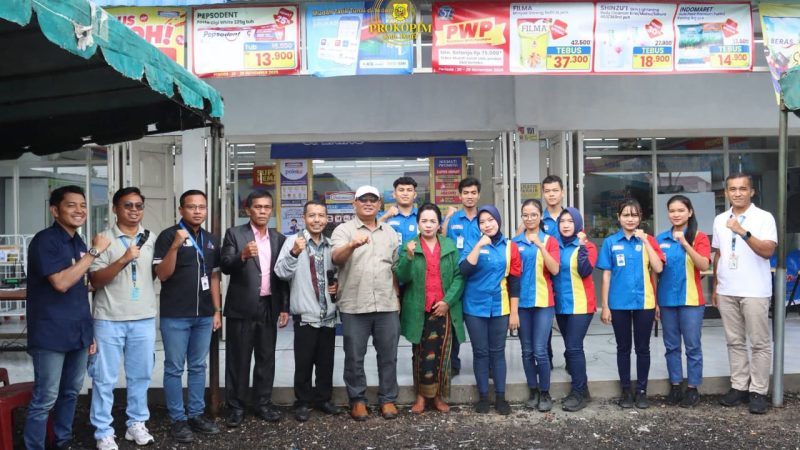 Wakil Bupati Dairi Hadiri Grand Opening Indomaret di Desa Tanjung Beringin
