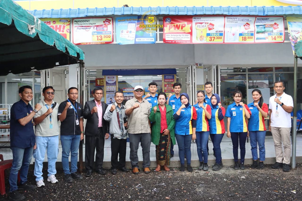 Wakil Bupati Dairi Hadiri Grand Opening Indomaret di Desa Tanjung Beringin