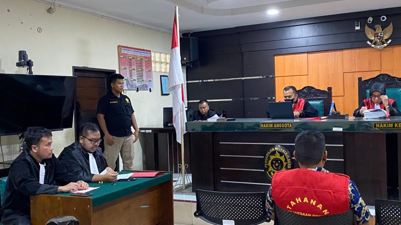 Kasus Sidang Perdagangan Sisik Trenggiling Oknum Polisi di PN Kisaran Dituntut 9 Tahun Penjara Denda Rp.500 Juta