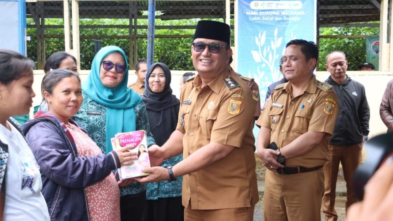 Gerakan Bumil Sehat Dan Semua Cinta Lansia Desa Lae Nuaha, Wakil Bupati Tekankan Pentingnya Periksa Kesehatan Rutin