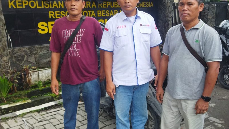 Burju Simatupang, ST.SH. Pendampingan Warga Kota Medan Di Polsek Medan Sunggal