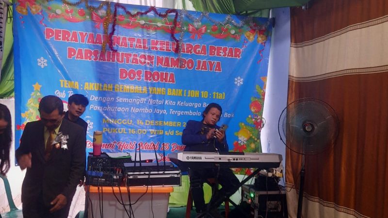 Perayaan Natal Nambo Jaya Berlangsung Meriah Penuh Kekeluargaan