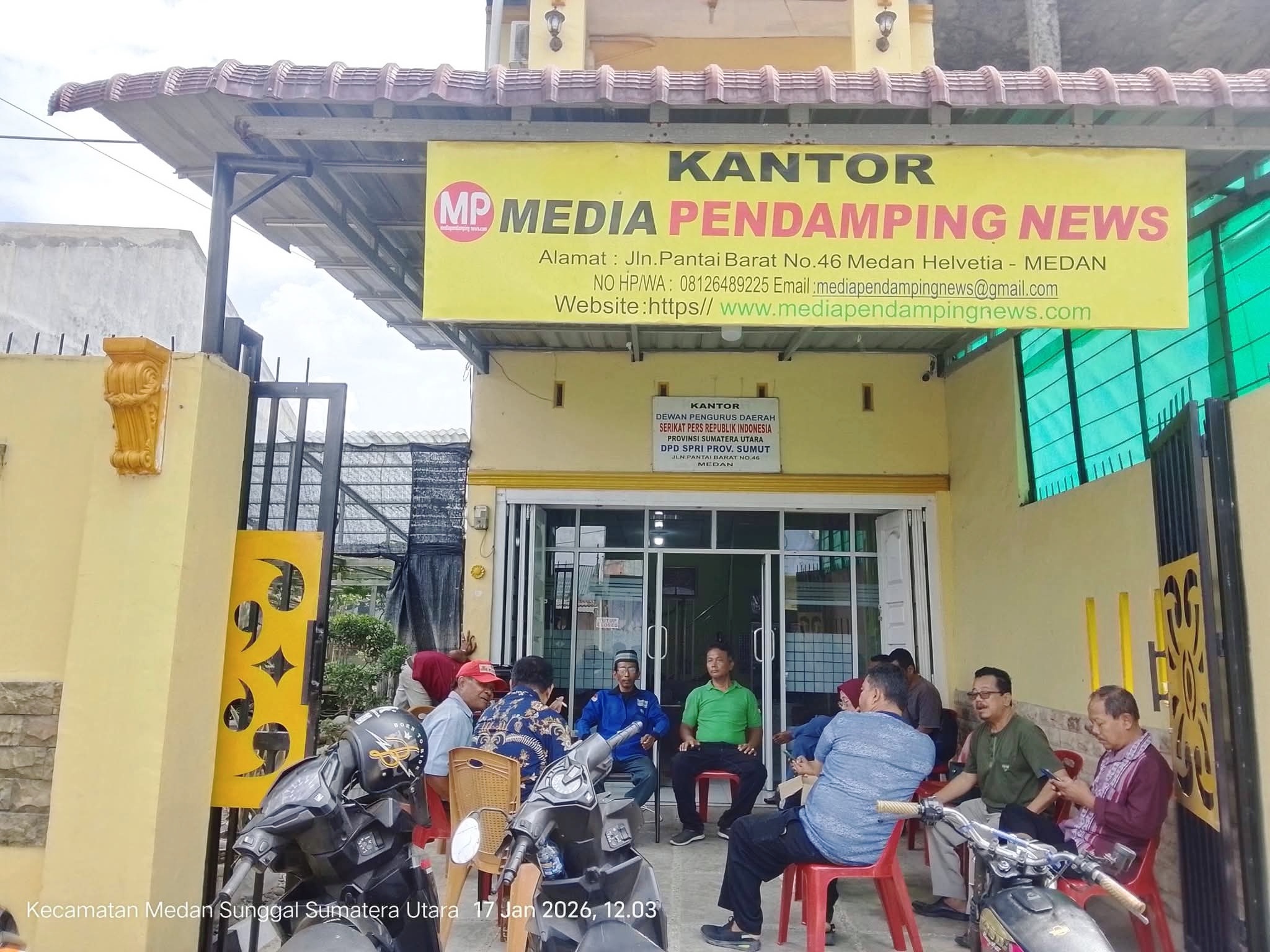 Perayaan Syukuran Tahun Baru 2026 DPD SPRI SUMUT Bersama Media Pendamping News Dan Metropos 24 Berlangsung Meriah