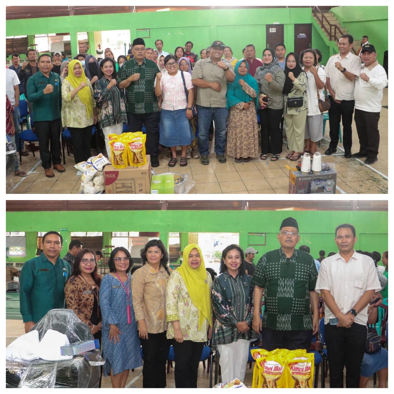 Bupati Dairi Serahkan 45 Paket Bantuan KUBE Usaha Ekonomi Produktif guna untuk meningkatkan kesejahteraan perekonomian