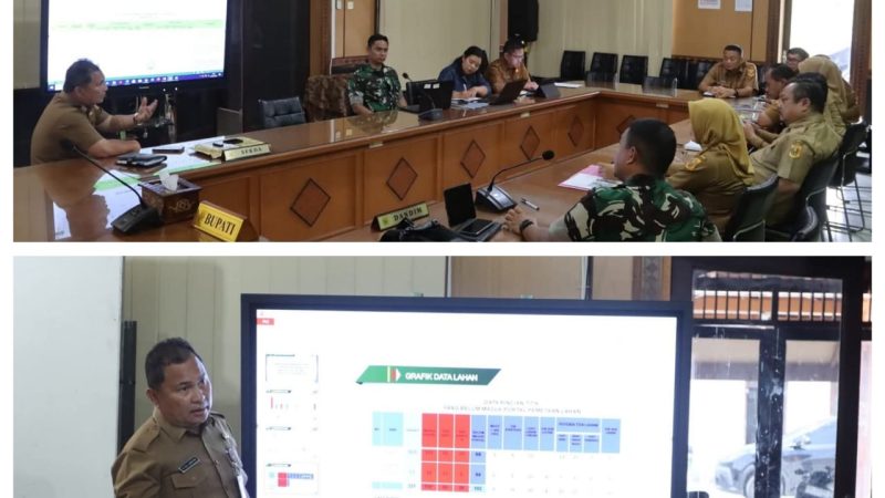 Satgas Pembentukan Koperasi Merah Putih Rapat Progres guna percepatan pembangunan koperasi desa kelurahan SE kab Dairi.