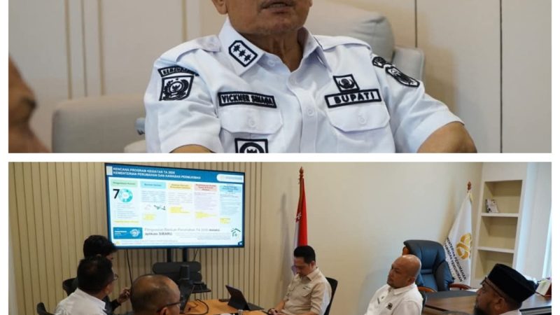 Bupati Dairi Ikuti Rakor Program Perumahan Bersama Direktur Jenderal Perumahan Perdesaan Kementerian Perumahan dan Kawasan Permukiman RI