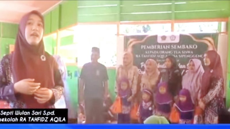 Sambut Ramadan 1447 H, RA TAHFIDZ AQILA Gelar Pemberian Sembako: Pererat Silaturahmi dan Tingkatkan Toleransi
