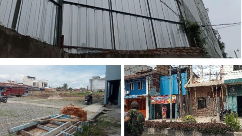 Pemkab Dianggap Tutup Mata, Sejumlah Bangunan Liar Diduga Tanpa PBG dan Andalalin Menjamur di Kota Kisaran