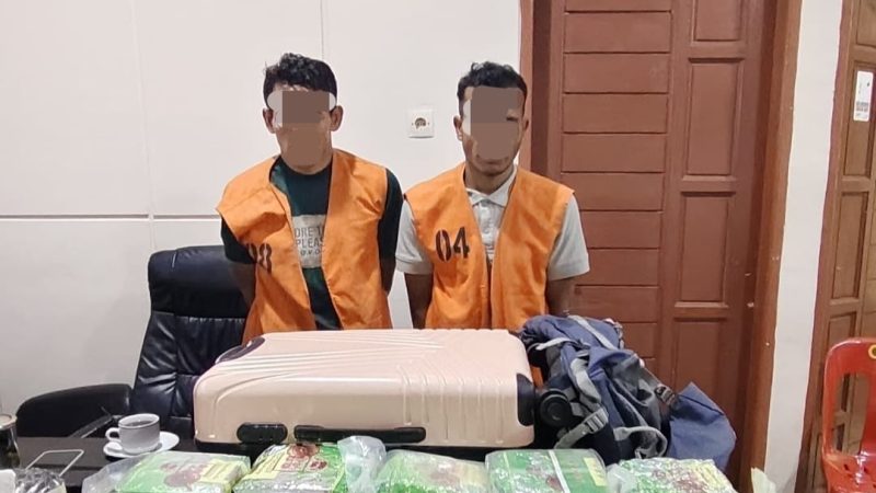 Polresta Deli Serdang Gagalkan Peredaran 21 Kilogram Sabu, dua Kurir Diamankan