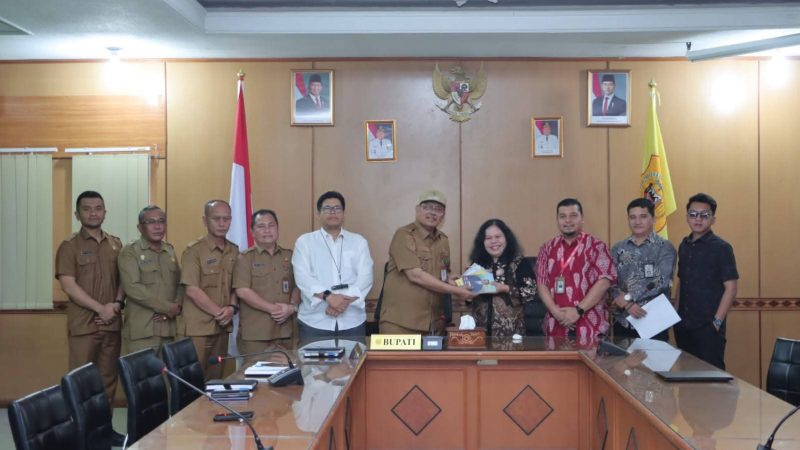 Bupati Dairi Terima Kunjungan Tim Badan Pemeriksa Keuangan Perwakilan Provinsi Sumatera Utara