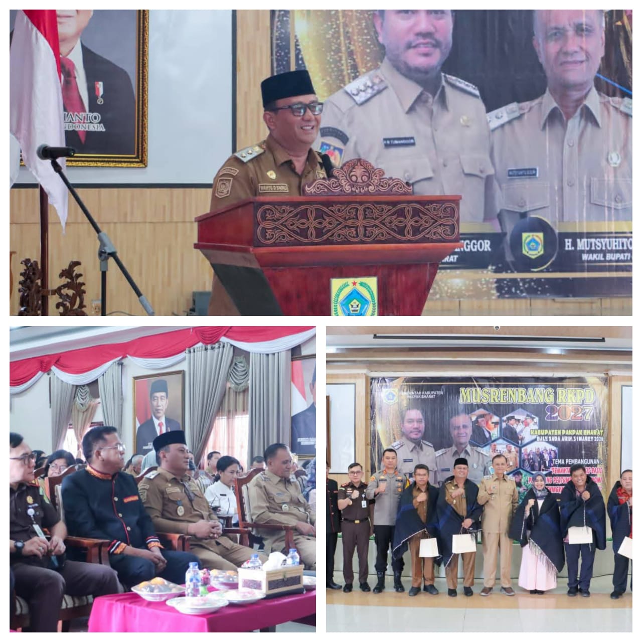 Perkuat Sinergi KARDAPAK, Wakil Bupati Dairi Dorong Kolaborasi Strategis di Musrenbang Pakpak Bharat 2027