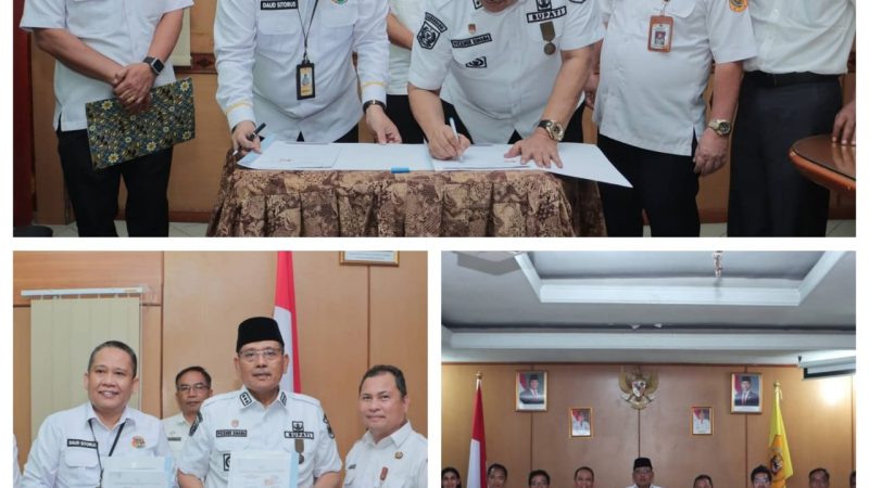 Pemkab Dairi Dan Kantor Pertanahan Dairi Tanda Tangani Nota Kesepakatan Terkait Pemungutan PBB-P2, Legalisasi Aset Serta Penelitian BPHTB