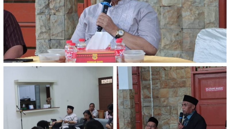 Bupati Dairi Gelar Bukber dan Siraman rohani Bersama Insan Pers di Pendopo.