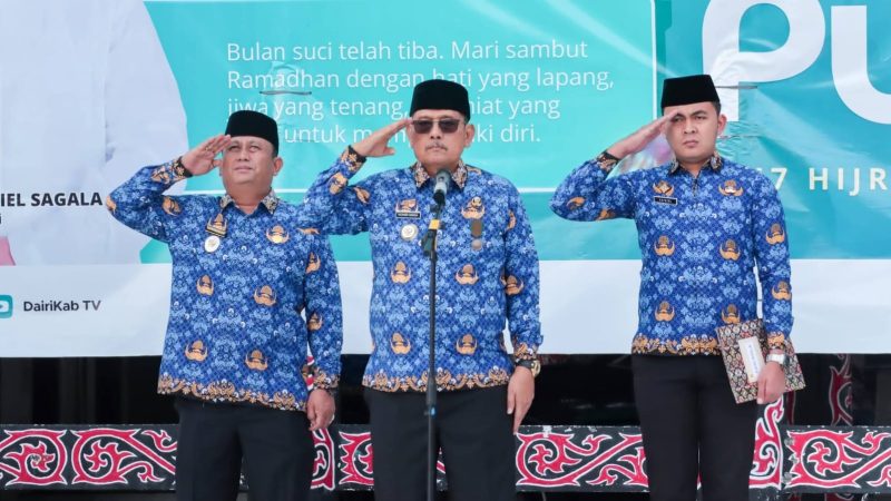 Bupati Dairi Pimpin Upacara Hari Kesadaran Nasional, Tegaskan ASN Fokus Pada Tupoksi