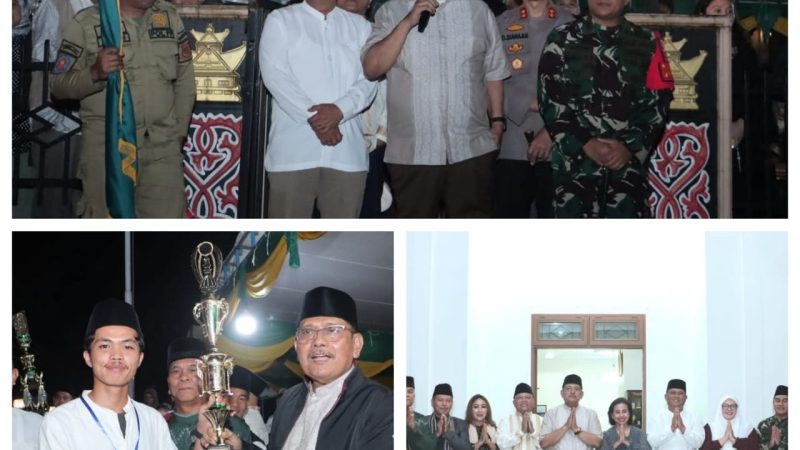 Sambut Hari Raya Idul Fitri 1447 Hijriah, Bupati Dairi Lepas Pawai Takbiran Dan Festival Tabuh Bedug, Remaja Masjid Panji Sibura-bura Raih Juara I