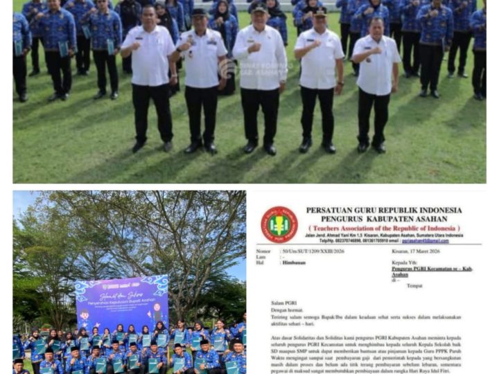 Diangkat Sejak Desember 2025, Bupati Taufik Belum Bayar Gaji 1.226 PPPK Paruh Waktu Tenaga Pendidik di Asahan