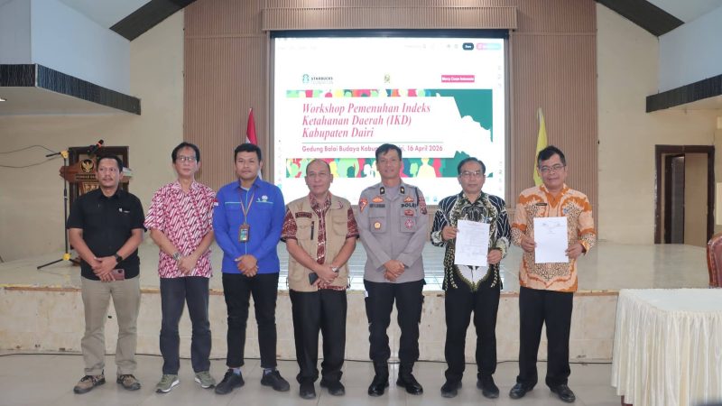 Pemkab Dairi Bersama Mercy Corps Indonesia Adakan Workshop Pemenuhan Indeks Ketahanan Daerah