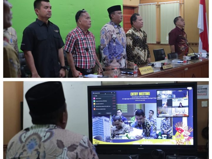 Komitmen dalam Menjaga Transpansi keuangan Daerah Bupati dan Wakil Bupati Ikuti Entry Meeting Pemeriksaan LKPD 2025 Bersama BPK RI