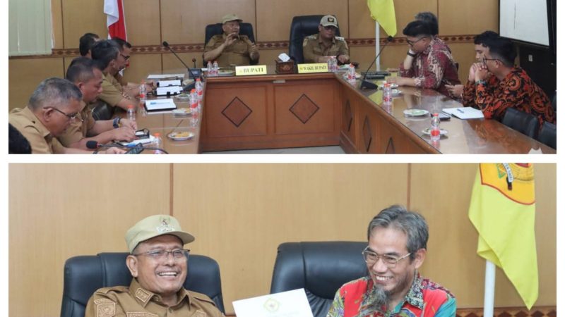 Pemkab Dairi Menerima Badan Pemeriksa keuangan (BPK)Perwakilan Sumatera Utara Bahas Pemeriksaan Terinci LKPD 2025 dalam Entry Meeting