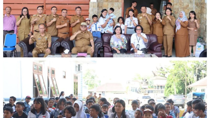 Bupati Dairi Salurkan 63 Bantuan Kluster Anak