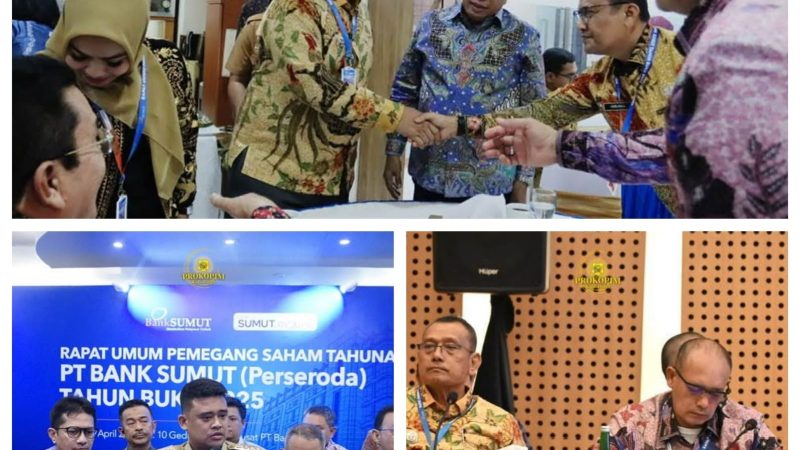 Bupati Dairi Hadiri RUPS PT Bank Sumut Tahun Buku 2025