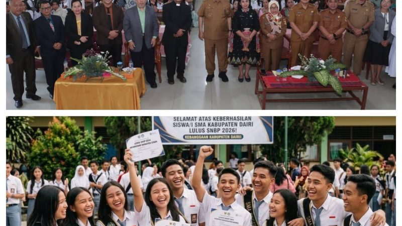 297 Siswa Dairi ‘Tembus’ PTN Jalur SNBP 2026