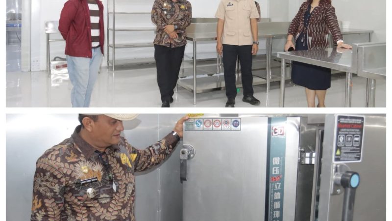 Memastikan Fasilitas Layak Pakai Wakil Bupati Dairi Sidak Dapur MBG Di Kecamatan Sitinjo.