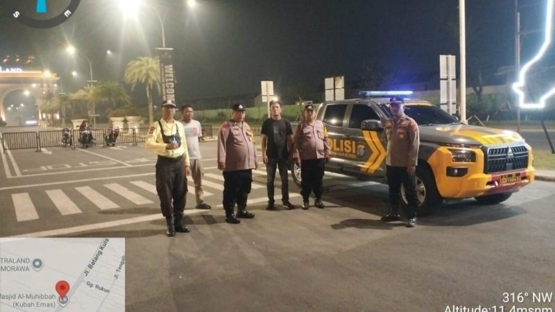 Polresta Deli Serdang Gelar Patroli Blue Light, Wujudkan Rasa Aman Bagi Masyarakat