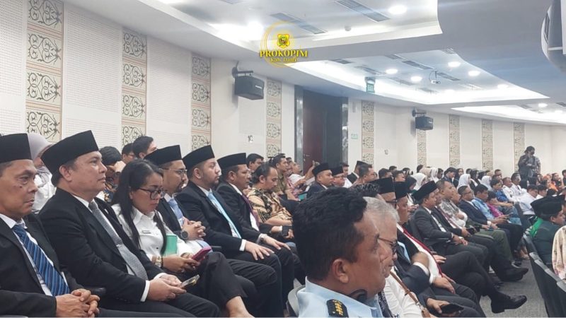 Bupati Dairi Diwakili Sekda Hadiri Rapat Paripurna HUT ke-78 Sumatera Utara