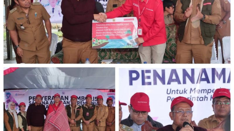 Pemkab Dairi Bersama Mercy Corps Indonesia Perkuat Ketahanan Petani Kopi Dan Merawat Bumi Melalui Peresmian Fasilitas Sarana Air Dan Penanaman Pohon Penaung