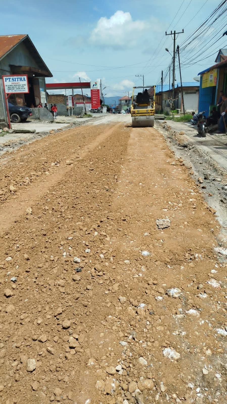 Gerak Cepat Perbaikan Infrastruktur Yang rusak Parah Jalan Kota Sidikalang Segera Ditangani Permanen