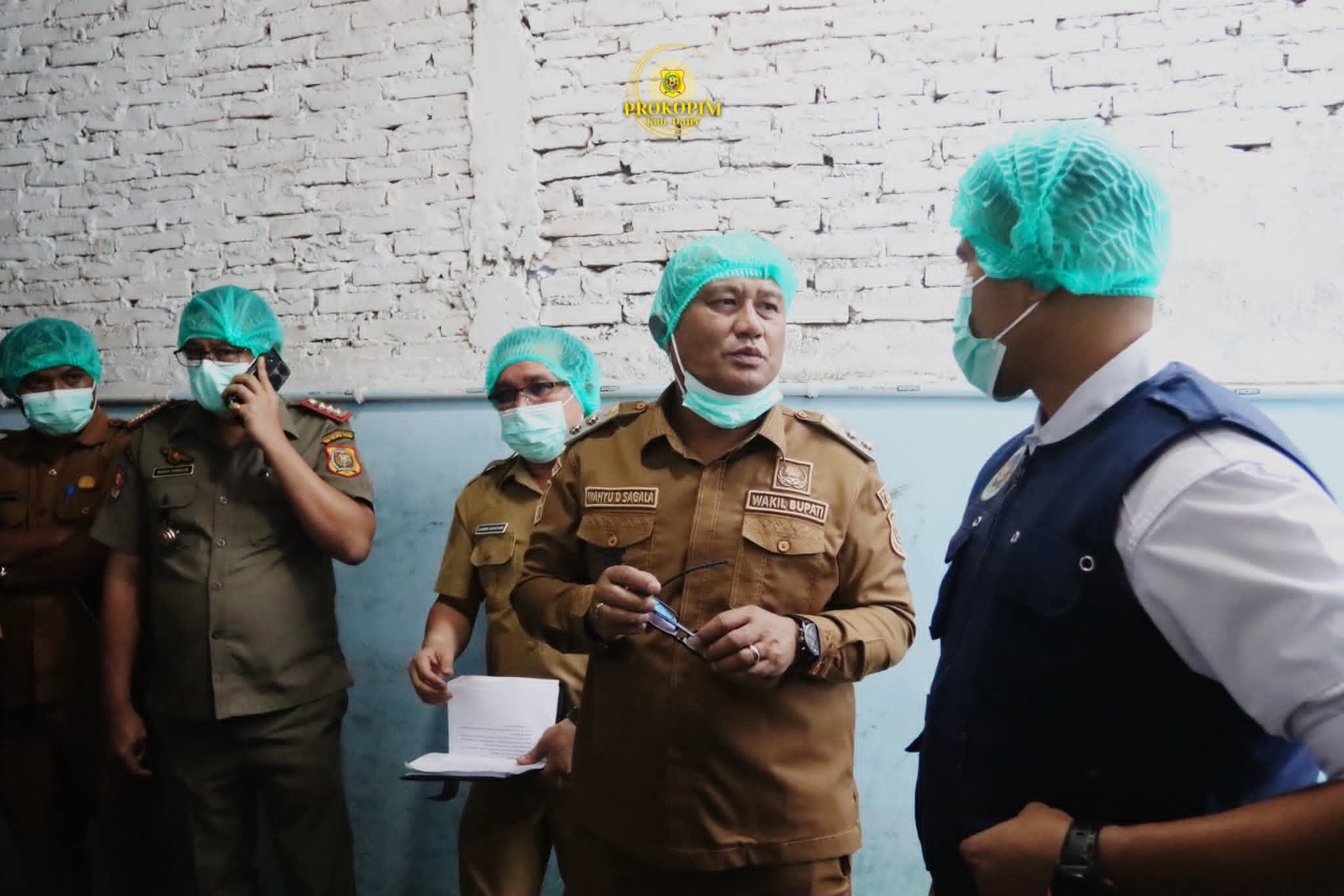 Wakil Bupati Tinjau SPPG Di Sidikalang Tekankan Standar Kebersihan dan Keamanan Pangan 