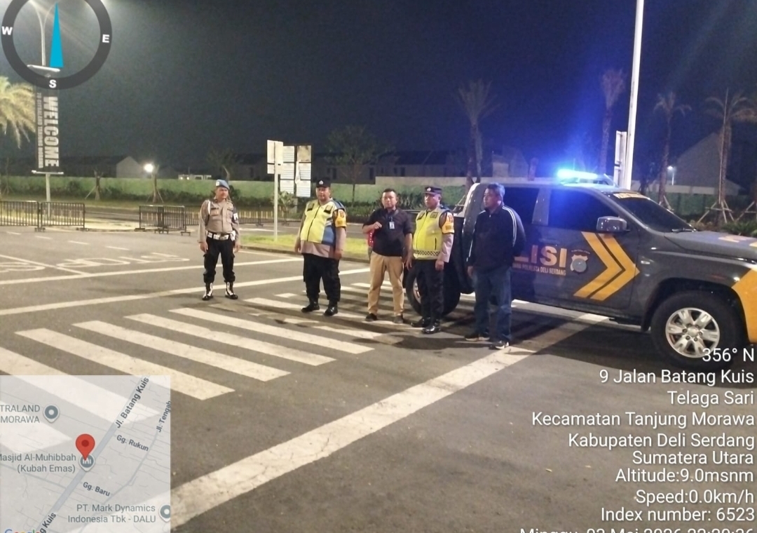 Patroli Blue Light Ditingkatkan, Polresta Deli Serdang Perkuat Kehadiran Polisi di Malam Hari*