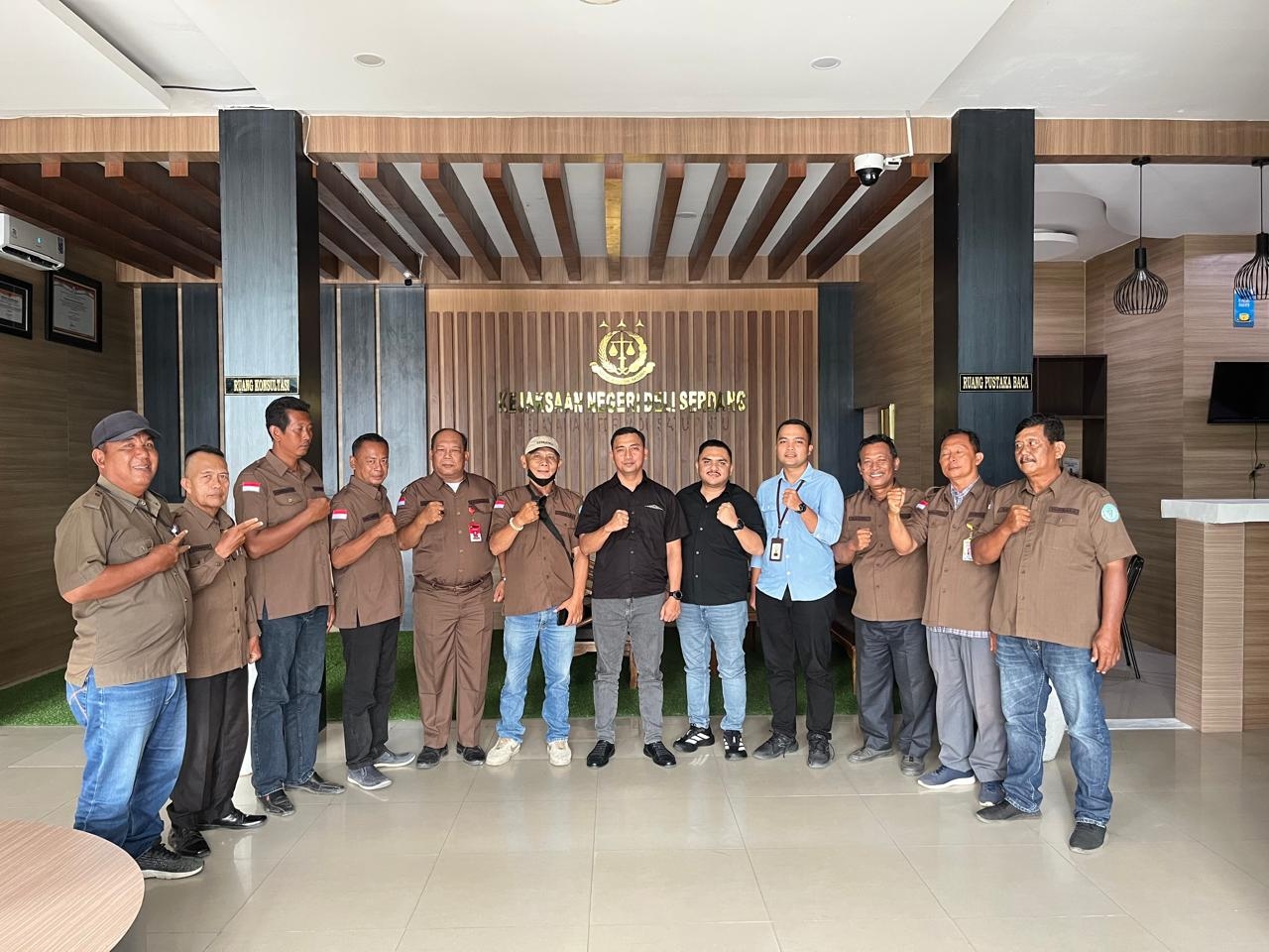 Pererat Hubungan Silaturahmi dan Sekaligus Audensi, Kejari Deli Serdang Terima Audiensi Pengurus Forwaka
