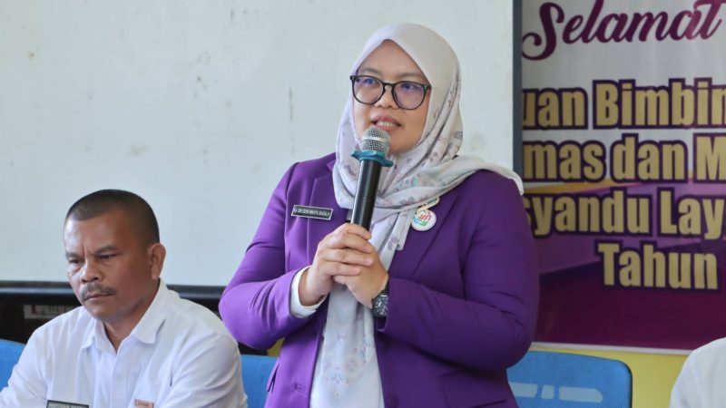 Bimtek Tim Pembina Posyandu Dalam Pengelolaan Posyandu Layanan Primer Di Kecamatan Sitinjo, Ketua Tim Pembina Posyandu : Transformasi Posyandu Jadi Garda Terdepan Layanan Kesehatan