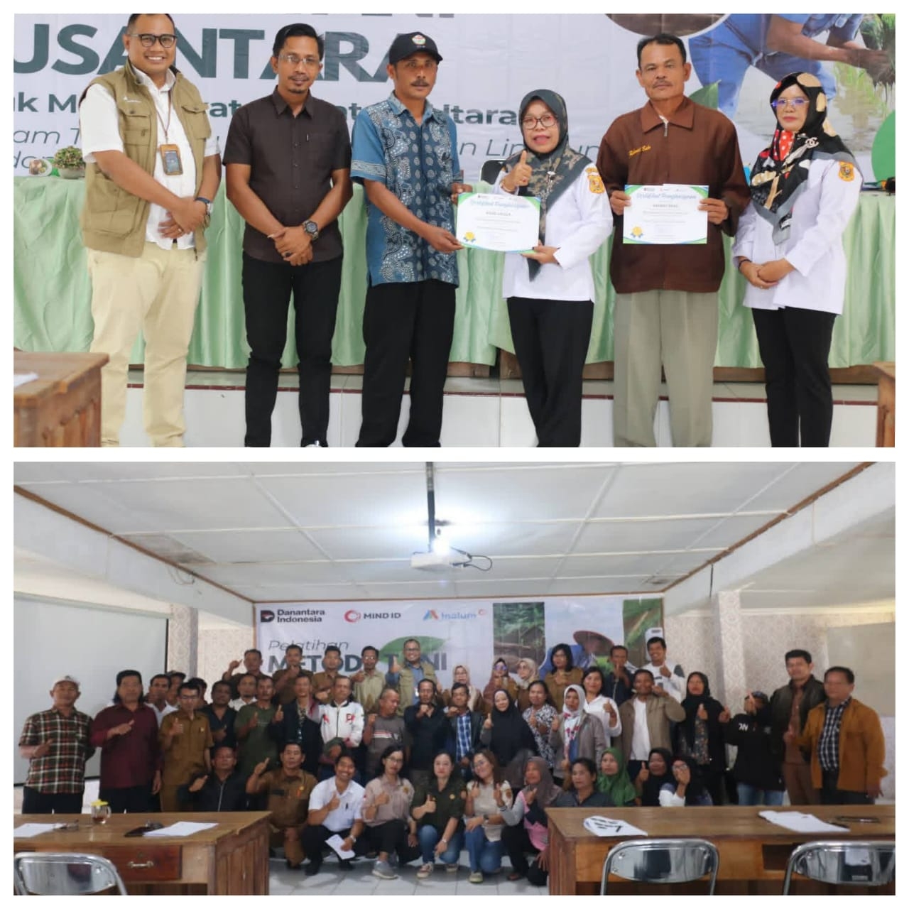 Dinas Pertanian Dairi Gandeng INALUM Tingkatkan Kapasitas Petani Lewat Metode Tani Nusantara