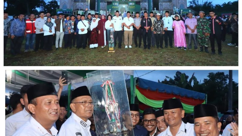 Penutupan MTQ ke-51 Tingkat Kabupaten Di Tutup Oleh Bupati Dairi, Kecamatan Sidikalang Raih Juara Umum I