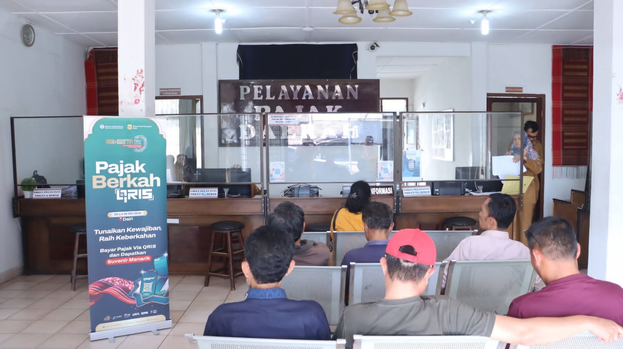 Pajak Berkah QRIS Tahun 2026, Pemkab Dairi Kolaborasi Dengan BI Sumut Bayar Pajak Non Tunai Lebih Praktis dan Modern.