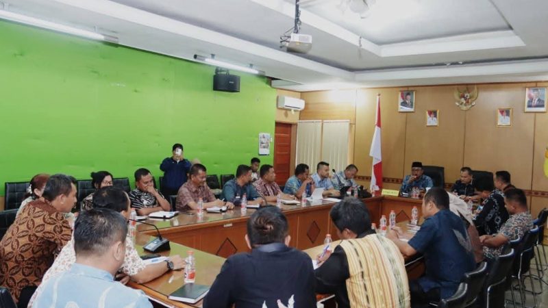 Percepatan Dana Desa Dikebut, Wakil Bupati Dairi Minta Camat dan OPD Kerja Ekstra