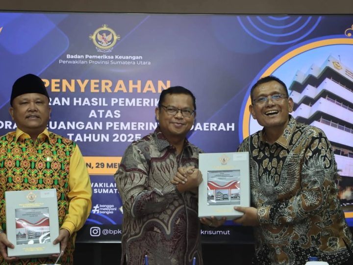 Pemkab Dairi Kembali Raih Opini WTP Yang ke-12 Atas Laporan Keuangan Pemerintah Tahun 2025