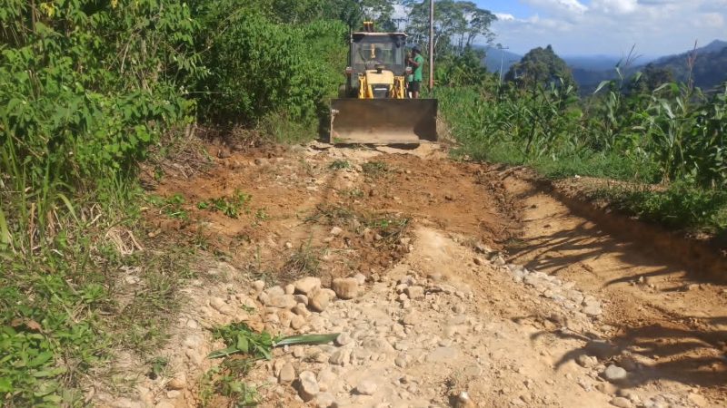 BPBD Dairi Tuntaskan Perbaikan Jalan dan Pembersihan Drainase di Alur Subur
